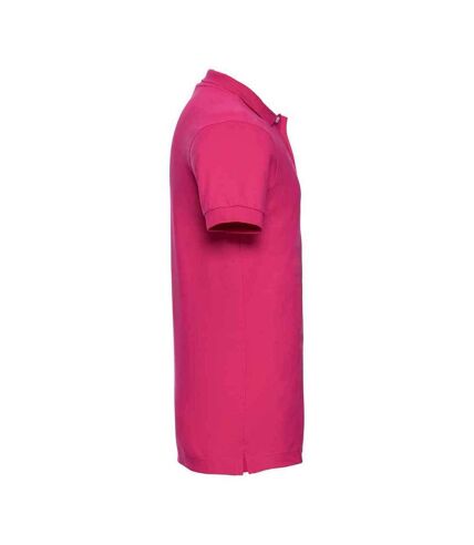 Polo homme fuchsia Russell Russell