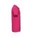 Mens stretch polo shirt fuchsia Russell