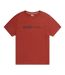 Animal Mens Jacob Natural T-Shirt (Dark Red)