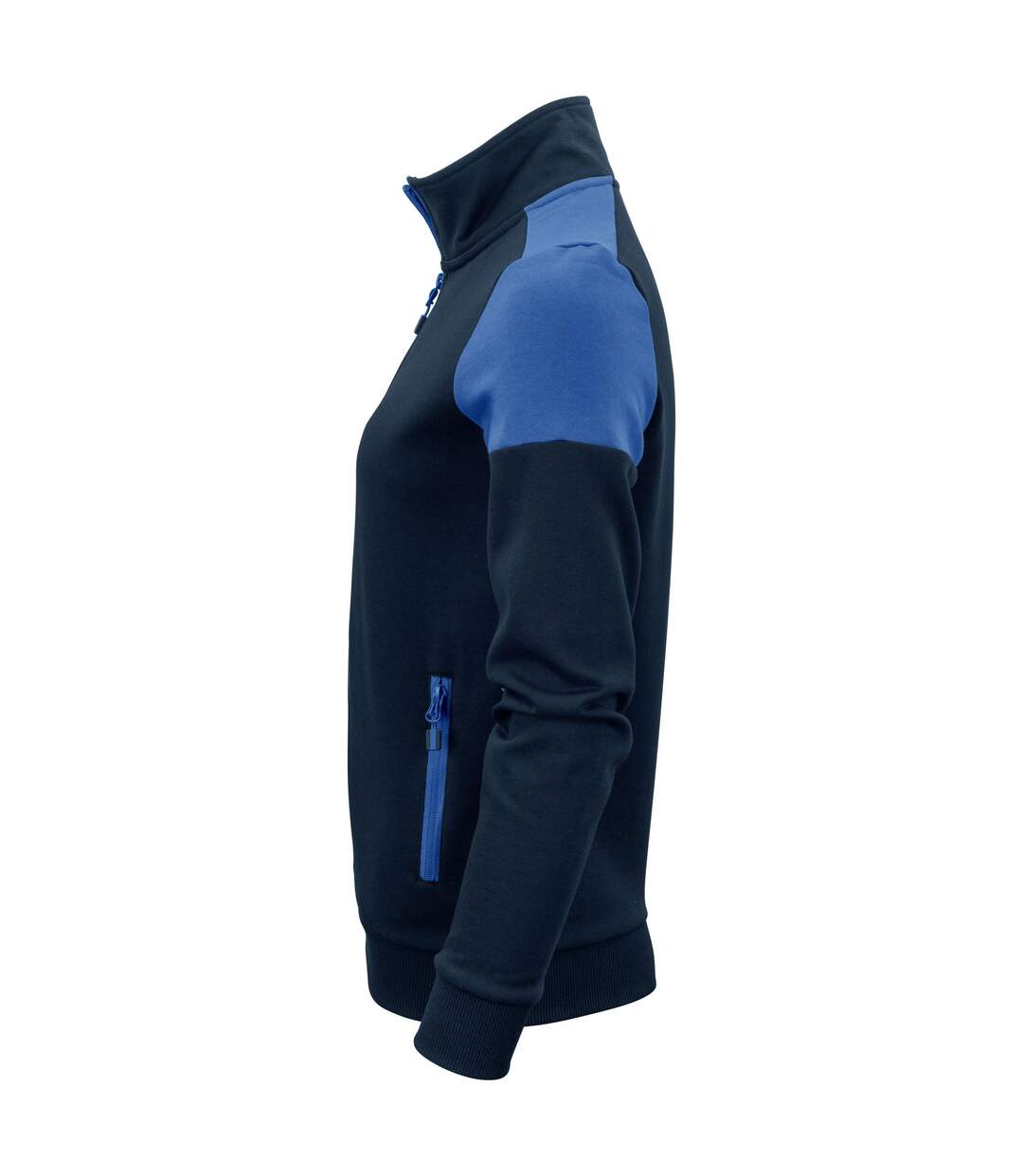 Womens/ladies Prime Jacket Navy Cobalt Printer-4