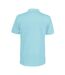 Mens Pique Polo Shirt Sky Blue Clique-2