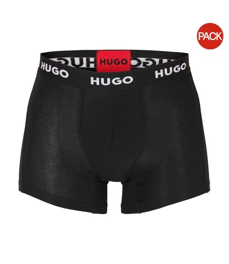 Lot De 3  Boxers Homme Noir Hugo