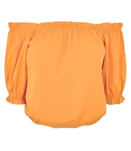Haut Épaules Dénudées Femme Orange AX Paris