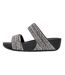 Claquettes Style Scintillant Lulu Femme Noir Fit Flop-1