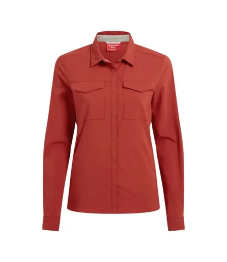 Chemisier Nosilife Pro Femme Cinabre Craghoppers