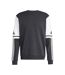 Sweat Motif/style 3 Rayures Squadra Homme Noir Adidas-2
