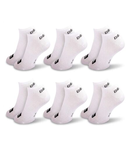 Quiksilver Pack de Chaussettes Homme SNEAKER– Lot 6 Paires Sport