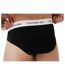 Slips Motif/style Logo Homme Noir Blanc Gris Calvin Klein-3