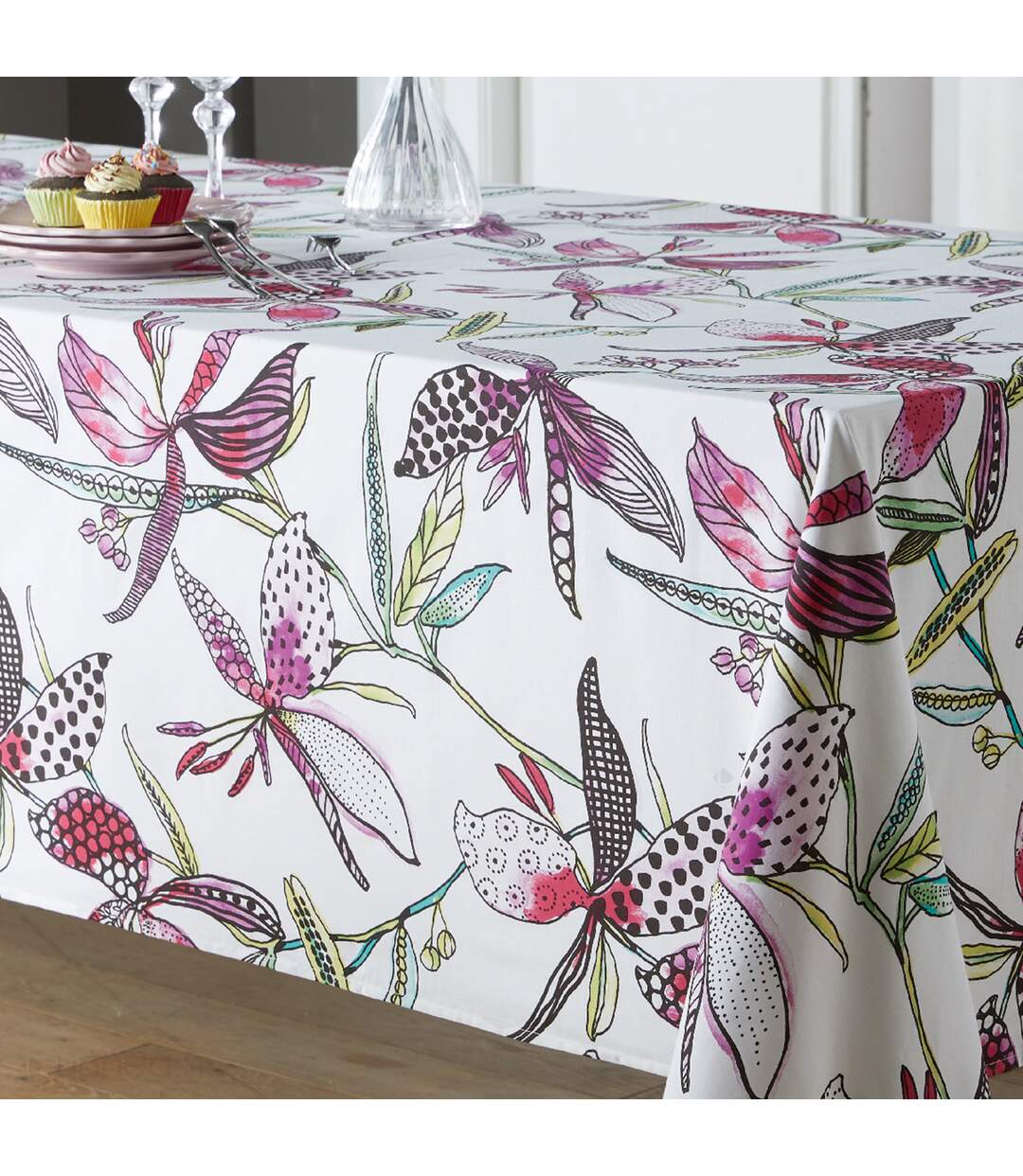 Nappe coton enduite PARADIS Rectangulaire-5