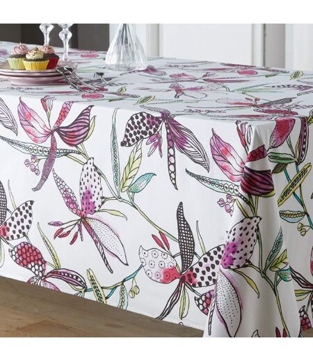 Nappe coton enduite PARADIS Rectangulaire