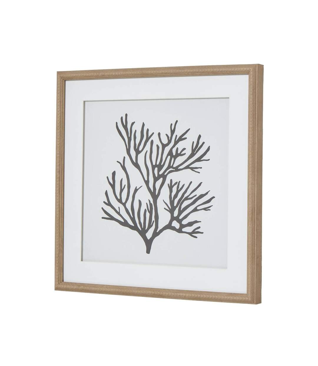 Reef coral framed print one size brown/white/black Hill Interiors-3