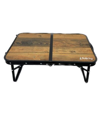 Liberty Leisure - Table (Marron / Noir) (68 cm x 120 cm x 60 cm) - UTMD2230