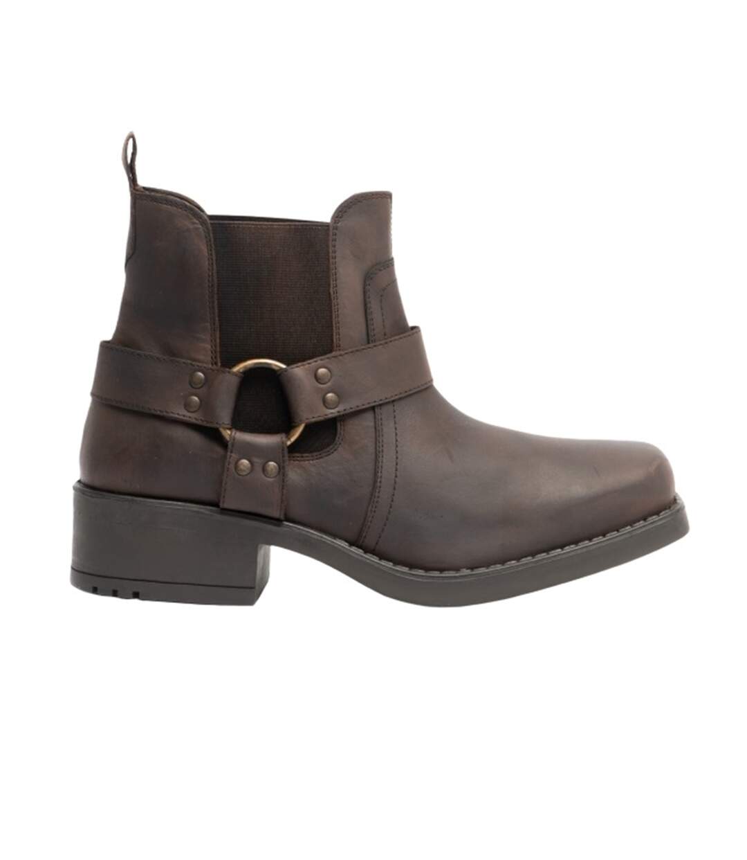 Bottines harley hommes marron Woodland