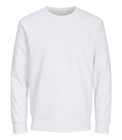 Sweat col rond - JACK&JONES - Unisexe - JJ3900 - blanc