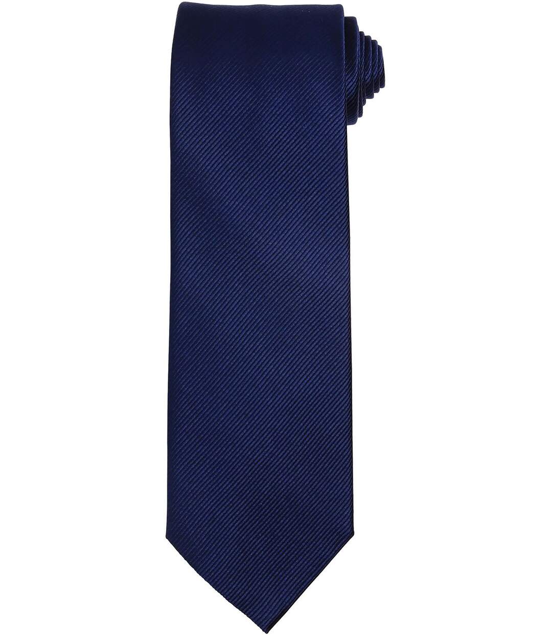 Cravate en soie - PB795 - bleu marine-2