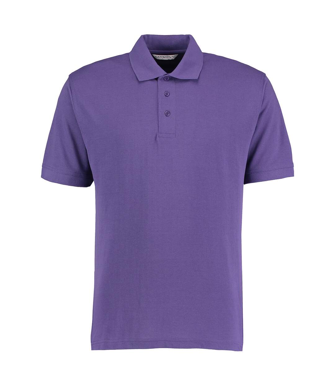 Mens klassic superwash 60°c classic polo shirt purple Kustom Kit