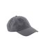 Casquette De Baseball Gris Foncé Beechfield-1