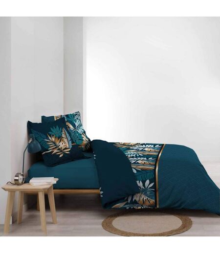 Parure de Lit 3 Pièces Alianor 240x220cm Bleu