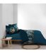 Parure de Lit 3 Pièces Alianor 240x220cm Bleu-2