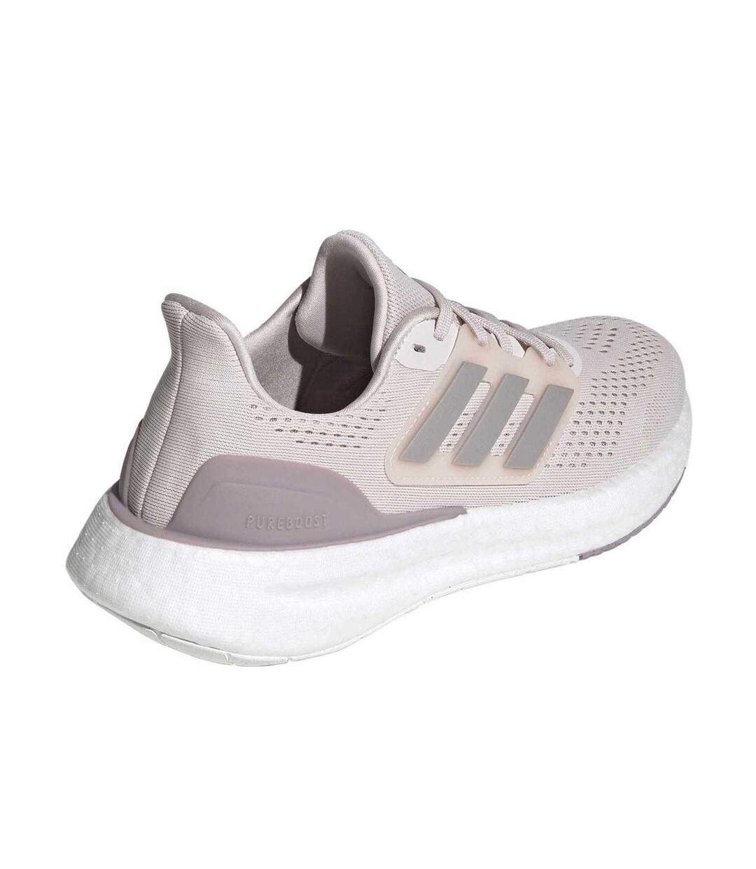 Womens/ladies Pureboost 23 Shoes Putty Adidas-2