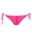 Regatta Womens/Ladies Aceana Palm Print Bikini Bottoms (Pink Fusion) - UTRG7395-2