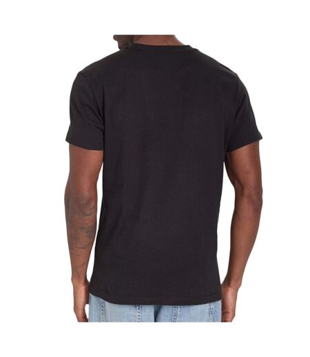 T-shirt noir homme tommy hilfiger flag dm0dm21977