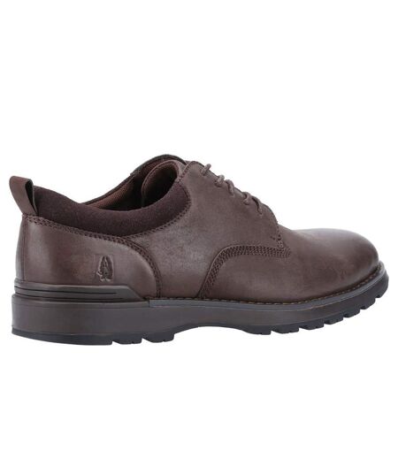 Mens dylan leather shoes brown Hush Puppies