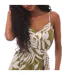Combishort Style Feuille Nova Carly Femme Vert Only-4