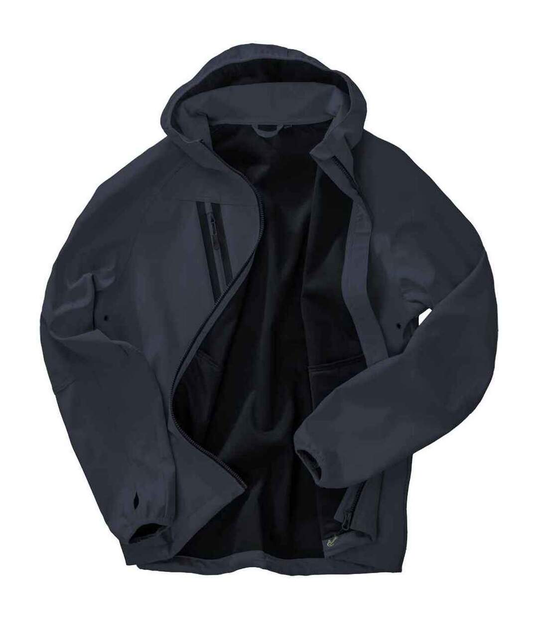 Veste softshell homme bleu marine Result Genuine Recycled-3
