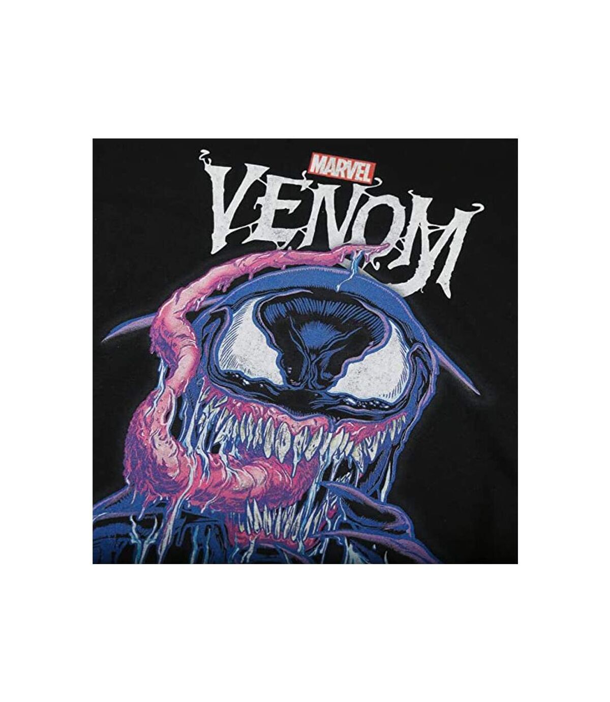 Venom - T-shirt - Homme (Noir / Bleu / Rose) - UTTV673