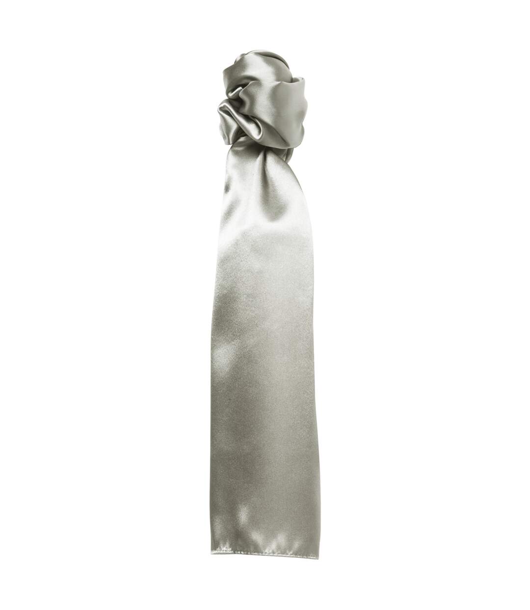 Foulard de travail uni femme taille unique argent Premier