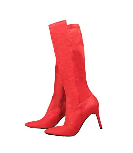 Bottes mi-mollet marta femme rouge Where´s That From Where´s That From