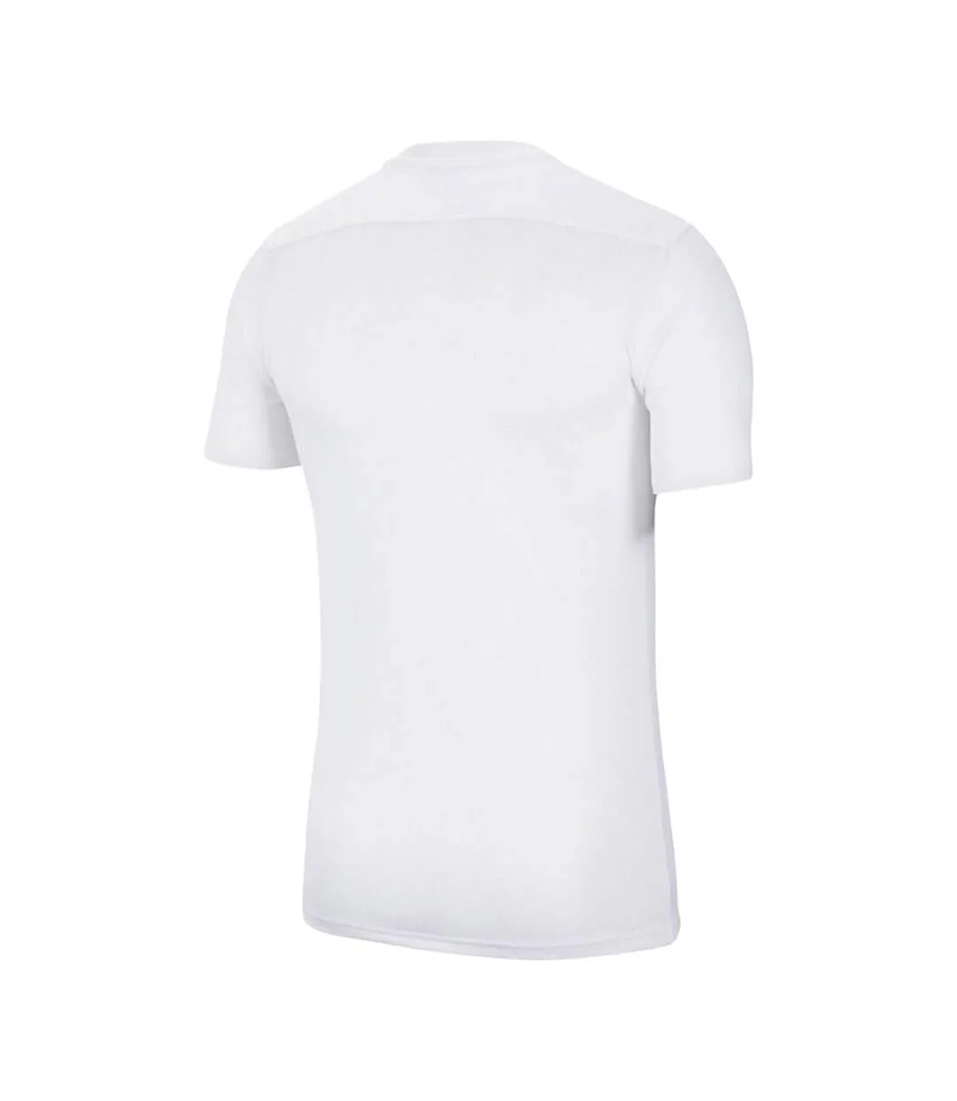 Maillot Manches Courtes Dry Park Homme Blanc Bleu Nike-3