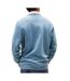 Sweat bleu homme tommy hilfiger badge crew - l-2
