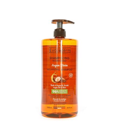 Shampooing Nourrissant Argan Divin  EVOLUDERM 1L - 1L