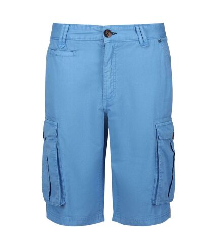Regatta Mens Shorebay Vintage Cargo Shorts (Lake Blue) - UTRG4167