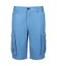 Regatta Mens Shorebay Vintage Cargo Shorts (Lake Blue) - UTRG4167
