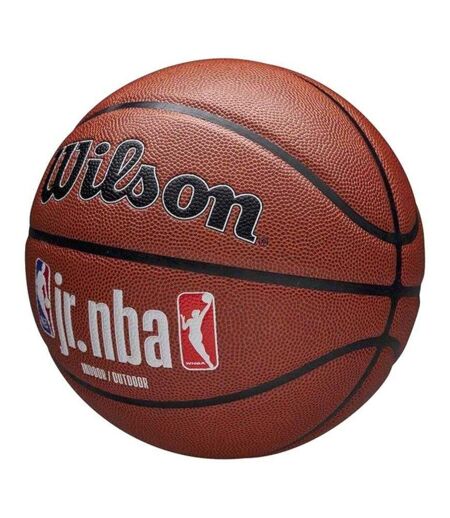 Ballon De Basket Motif/style Logo Jr Nba Taille 7 Marron Wilson