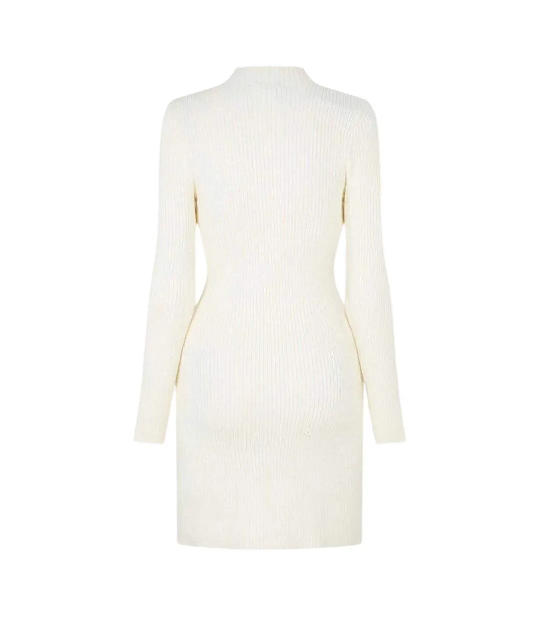 Robe Mi-longue Manches Longues Femme Vieux Blanc Jack Wills-2