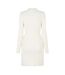 Robe Mi-longue Manches Longues Femme Vieux Blanc Jack Wills-2