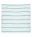 T-shirt Manches Courtes Motif/style Rayures Contrastées Breton Femme Bleu Menthe Lazy Jacks-3