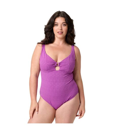 Maillot de bain une pièce violet Lavande