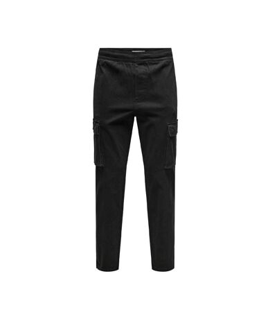 Pantalon cargo noir homme only & sons onscam linus - xs