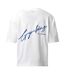 Womens/ladies Mindset Embroidered Logo T-shirt Cream Gym King-3