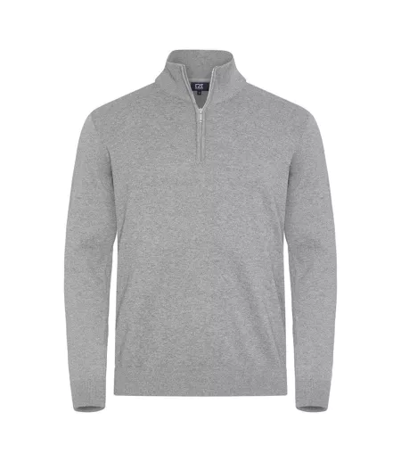 Haut Polaire Oakville Homme Gris Chiné Cutter & Buck