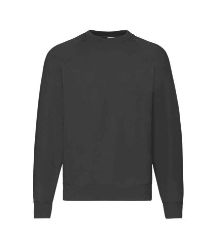 Fruit of the Loom Mens Classic Sweatshirt (Black) - UTPC4353