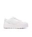 Baskets blanches femme puma karmen 397461-2