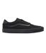 Mens Brooklyn Canvas Low Trainers Black Vans-1