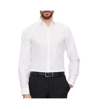 Chemise blanche homme calvin klein jeans twill easy care slim - 38