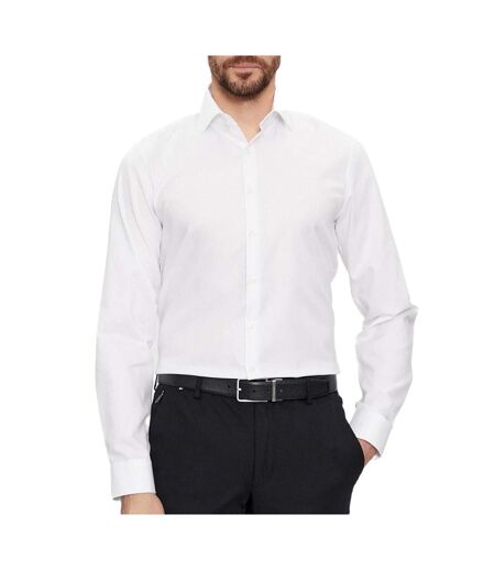 Chemise blanche homme calvin klein jeans twill easy care slim - 38